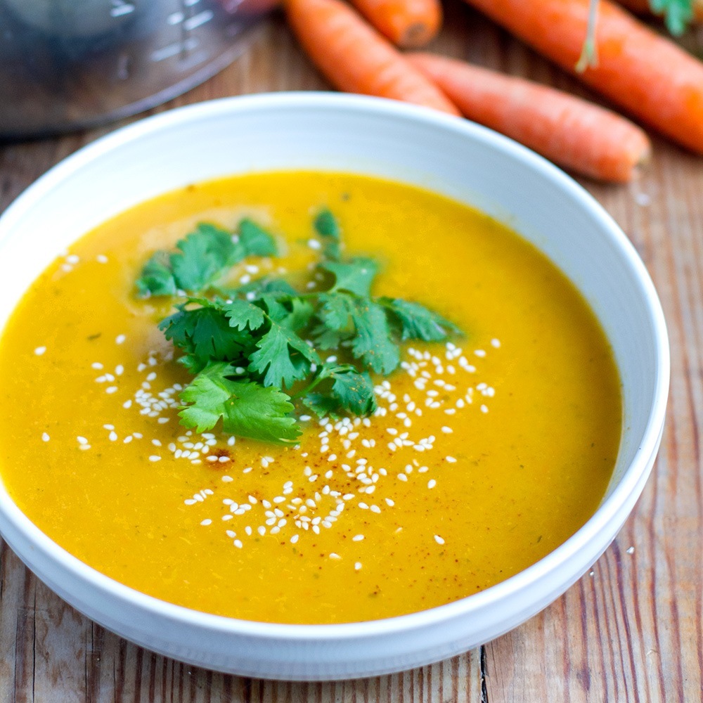 Carrots and sweet potato are full of vitamins and antioxidants, and their sweet …