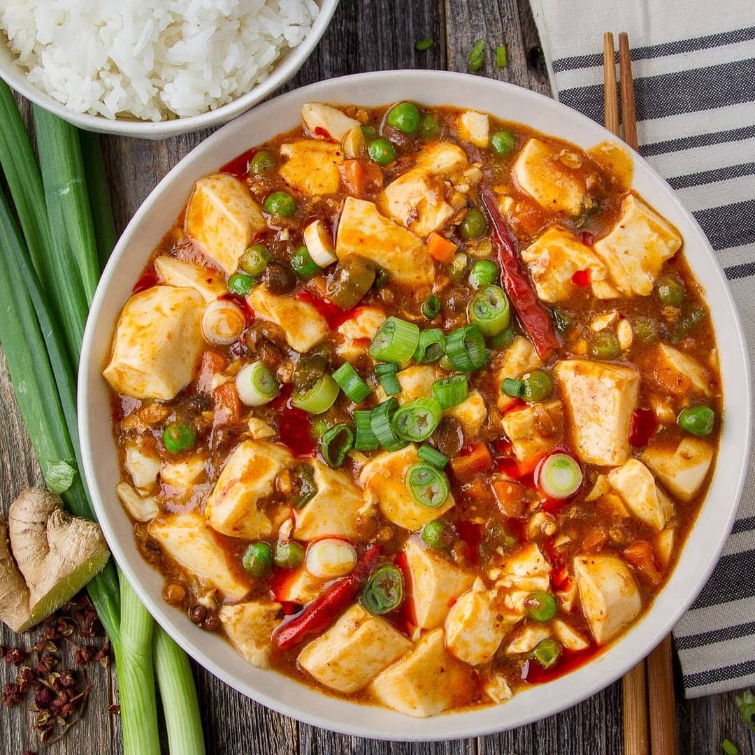 Spicy Mapo Tofu . Happy Valentines’ Day, everyone! I’m sure today is ...